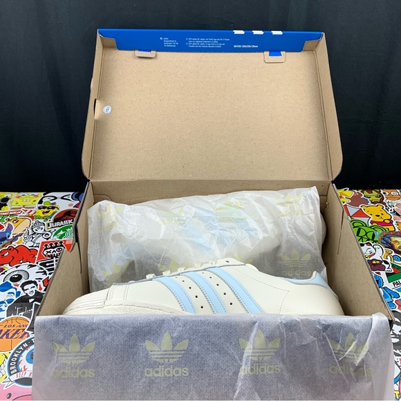 Adidas Superstar Sky Blue Men’s Various Sizes - Picture 12 of 13